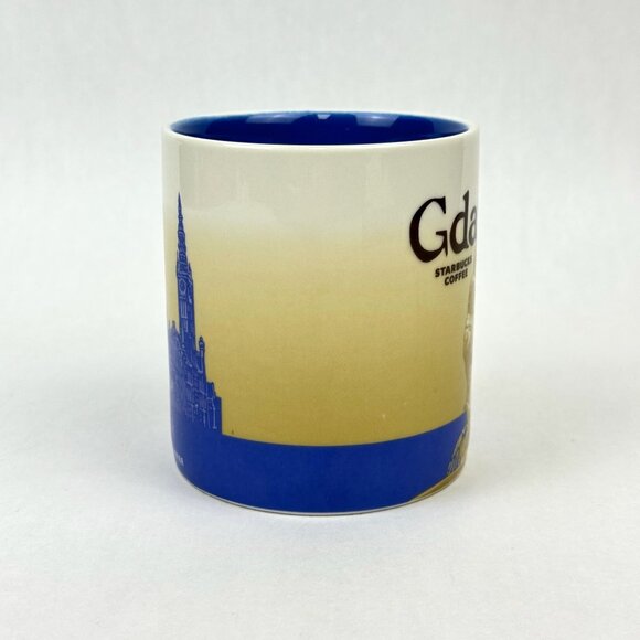 Starbucks Gdansk Poland Global Collector Icon Series 16 oz Coffee Mug 2012 - Picture 4 of 9